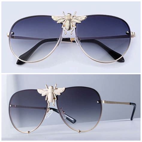 gucci bee sunglasses women's|authentic Gucci sunglasses unisex.